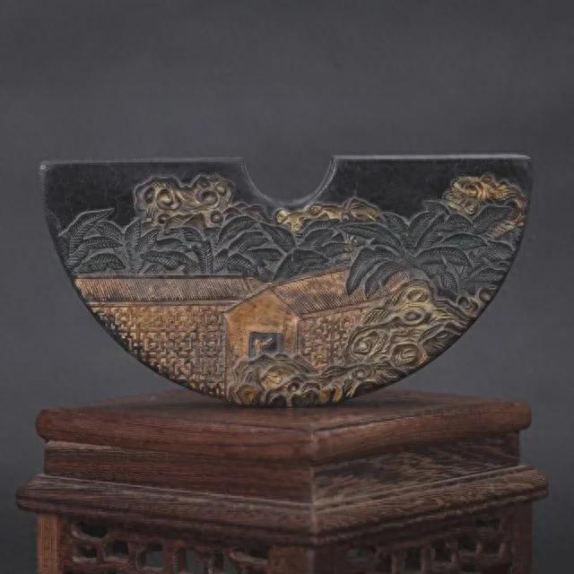 清御园图墨六十四景--中南海蕉雨轩